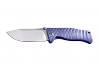 Нож LionSteel серии SR2 mini (лезвие 78 мм, рукоять - титан, цвет фиолетовый)