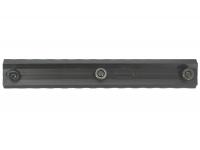 Планка Вежливый Стрелок Weaver-Picatinny для цевий VS-24-24U-23-25-29K (13 слотов, 136 мм) вид снизу