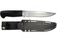 Нож Ножемир Н-184М(SWF) Череп с огненным шлейфом (эластрон, полировка, чехол, пластик, гравировка) - вид №2