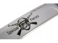 Нож Ножемир Н-184М(SF) Горилла в каске special force (эластрон, полировка, чехол, пластик, гравировка) - вид №1