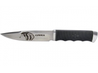 Нож Ножемир Н-186S(Cobra) Кобра (эластрон, сатин, чехол, пластик, гравировка)