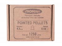 Пули пневматические Люман Pointed pellets 4,5 мм 0,68 грамма (1250 шт.)