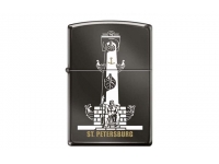 Зажигалка Zippo 150RC Black Ice (Ростральная колонна)