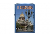 Зажигалка Zippo 24534SI Cerulean (Исаакиевский собор)