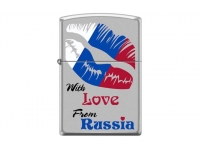 Зажигалка Zippo 205 Kiss me Im Russian