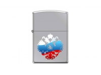 Зажигалка Zippo 250RCOA High Polish Chrome (Двуглавый орел)