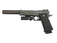 Пистолет Stalker SA5.1S Spring (аналог Hi-Capa 5.1, имитатор ПБС, ЛЦУ)  