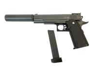 Пистолет Stalker SA5.1S Spring (аналог Hi-Capa 5.1, имитатор ПБС, ЛЦУ) - вид с магазином