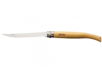 Нож Opinel серии Slim №15 (филейный, клинок 15 см, нержавеющая сталь, матовая полировка, рукоять - бук)