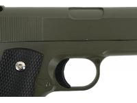 Пистолет Galaxy G.13G (зеленый) пружинный 6 мм вид №2