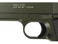 Пистолет Galaxy G.13G (зеленый) пружинный 6 мм вид №4