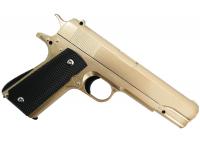 Пистолет Galaxy G.13GD (золотистый) пружинный 6 мм вид №1