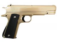 Пистолет Galaxy G.13GD (золотистый) пружинный 6 мм вид №3
