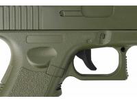 Пистолет Galaxy G.15G (зеленый) пружинный 6 мм вид №2
