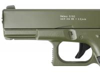 Пистолет Galaxy G.15G (зеленый) пружинный 6 мм вид №5