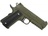 Пистолет Galaxy G.25G (зеленый) пружинный 6 мм вид №1