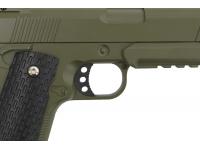 Пистолет Galaxy G.25G (зеленый) пружинный 6 мм вид №3