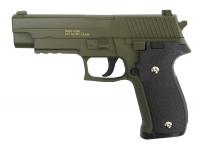 Пистолет Galaxy G.26G (зеленый) пружинный Пистолет Galaxy G.26G (зеленый) пружинный