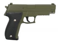 Пистолет Galaxy G.26G (зеленый) пружинный вид №4