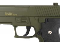 Пистолет Galaxy G.26G (зеленый) пружинный вид №7
