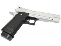 Пистолет Galaxy G.6S (серебристый) пружинный 6 мм вид №1