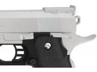 Пистолет Galaxy G.6S (серебристый) пружинный 6 мм вид №7