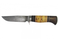 Нож Анчар, дамасская сталь