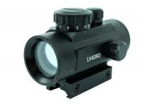 Коллиматорный прицел Target Red Dot 1x40RD закрытого типа на Weaver