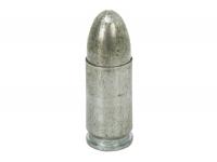 Патрон 9x19 Luger Минор Silver (subsonic) FMJ 9,6 оцинкованный БПЗ (в пачке 50 штук,   цена 1 патрона)