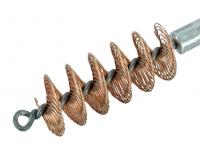 Ершик Bore Tech спиральный кал. 12 (резьба папа 5/16-27, бронза) вид сбоку