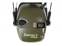 Наушники активные Howard Impact Sport стерео (25 дБ, хаки черный) вид №5