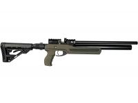 Пневматическая винтовка Ataman M2R Ultra-C SL 6,35 мм (Зелёный)(магазин в комплекте)(736/RB-SL) вид сбоку