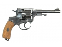 Газовый пистолет Р-1 Наганыч 1944г.в. 9p.a. №05553378 ствол вправо