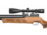 Пневматическая винтовка Kral Puncher maxi 3 6,35 мм (PCP, орех) (модератор) вид №3