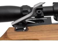 Пневматическая винтовка Kral Puncher maxi 3 6,35 мм (PCP, орех) (модератор) вид №6