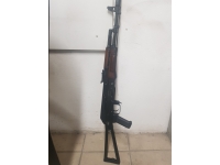 Охолощенный ММГ автомат Калашникова АКC 74М, складной приклад