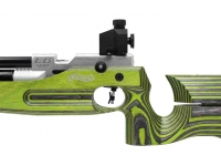 Пневматическая винтовка Walther LG400 Junior RE/LI Green Pepper 4,5 мм рукоять слева