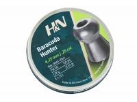 Пули пневматические H&N Baracuda Hunter 6,35 мм 1,78 грамма (150 шт.) вид сверху