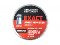 Пули пневматические JSB Exact Jumbo Monster 5,52 мм 1,645 грамма (200 шт.)