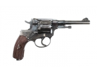 Газовый пистолет Р-1 Наганыч 1930г.в. 9p.a. №05550485 вид справа