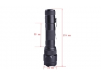 Фонарь тактический Flashlight Air-Gun 300-800 lumens габариты Фонарь тактический Flashlight Air-Gun 300-800 lumens габариты