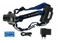 Фонарь налобный Headlamp Air-Gun zoom (1000 lumens) комплектация