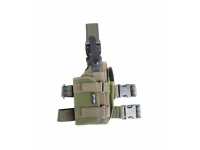 Кобура ножная cordura verstellbar oliv      