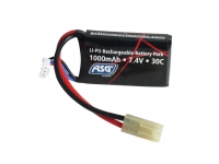 Аккумулятор ASG 7,4V 1000 mAh, LI-PO (17462)