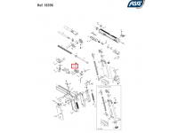 Пружина шептала ASG CZ SP-01 Shadow blowback на схеме