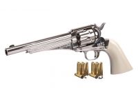 Пневматический револьвер Crosman Remington 1875 4,5 мм вид слева