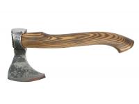 Топор Скинер кованая сталь У8, рукоять из ценных пород дерева