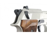 Пневматический пистолет Umarex Beretta 92 FS никель с деревянными рукоятками б/у №H14612035 курок