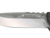Нож Нокс T-34 складной (черная рукоять) гравировка
