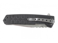 Нож Нокс T-34 складной (черная рукоять) - сложенный вид слева